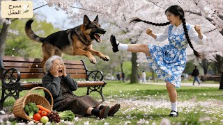 💕أنقذت عجوزاً من بين أنياب كلب مسعور، فكافأها ابنها الملياردير بطلب يدها للزواج!