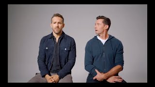 Ryan Reynolds and Hugh Jackman bullying each other for almost 4 minutes video