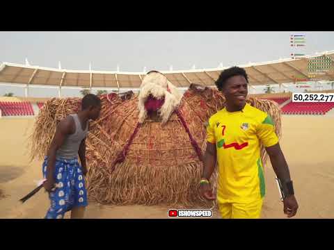 iShowSpeed Sees What’s Inside The Zangbeto Spirit 🤯💀