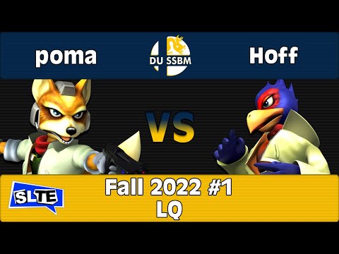 Drexel Melee Fall 2022 #1: poma (Fox) Vs. Hoff (Falco) - LQ