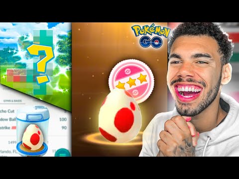 MEU ULTIMO SHINY & OVO DE DRAGÃO MAIS FORTE QUE JÁ TIREI - POKEMON GO | Cris |