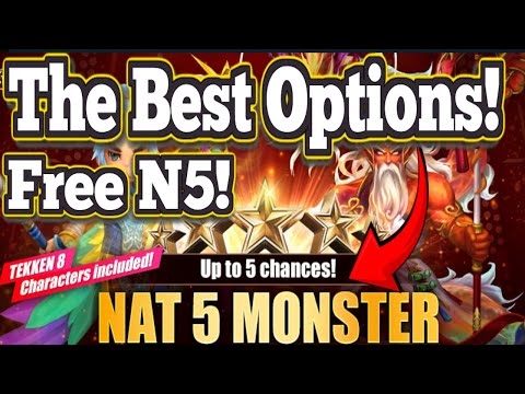 Free Nat 5 Event, These Are The Best Choices! - Summoners War