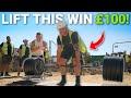 BUILDERS vs DEADLIFT CHALLENGE! *Lift this, win £100*