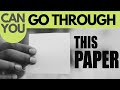 Can You Go Through This Paper Mindset Change Activity