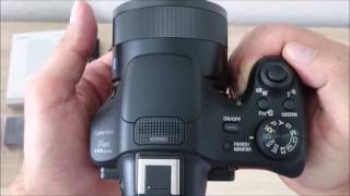 SONY DSC HX400V UNBOXING and short review