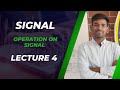 Basics Of Signal Operations Shifting Scaling And Combining Signals