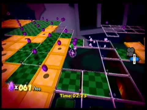 Super Mario Galaxy - Toy Time Galaxy - Luigi's Purple Coins