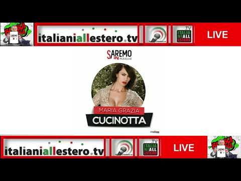 Saluti da Maria Grazia CUCINOTTA, Mauro Torta e ITALIANI ALL'ESTERO TV