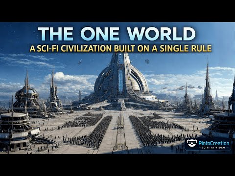 THE ONE WORLD: A Sci-Fi Civilization Built on a Single Rule (AI Scifi Video)