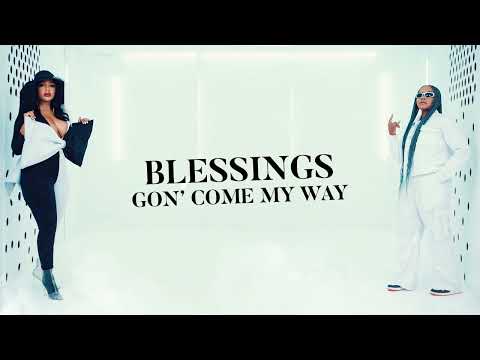 Cleo IceQueen x Natasha Chansa - Blessings Come My way (Lyric Video)