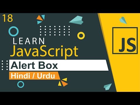 JavaScript Alert Box Tutorial in Hindi Urdu