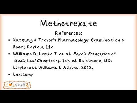 Methotrexate - Mechanism of action and Side Effects