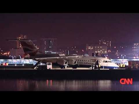Plane crash-lands in London
