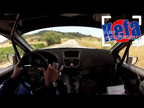 1° RALLY TERRE DEL PLATANI P. Gandolfo - S. Ruecker Peugeot 207 s2000