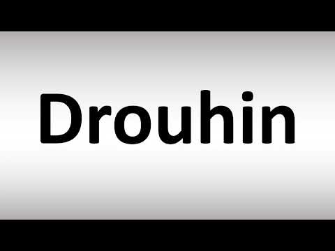 How to Pronounce Drouhin