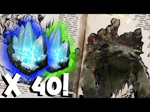 OPENING 40 GACHA CRYSTALS!! (ARK: Extinction #20)
