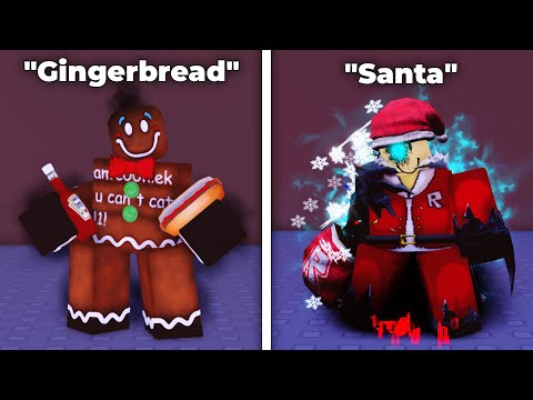 I Tested EVERY "CHRISTMAS" Killer Skin in Forsaken..