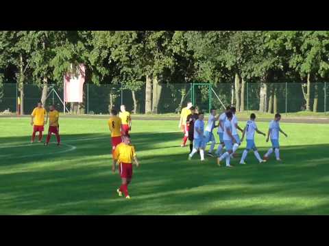 SKRÓT - Pogoń  Łobżenica. 0 - 3. Warta  Międzychód - ( 7.08.16.r. ) - Sezon - 2016/2017.r.