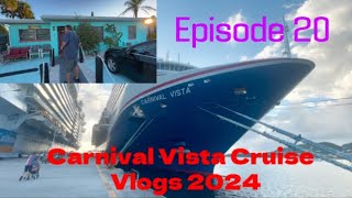 House Tour! | Ship Spotting! | Carnival Vista Cruise Vlogs 2024 Ep.20