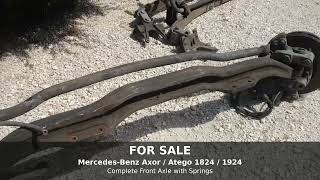 Front axle for Mercedes-Benz Atego Axor 1824 1924 truck | Image 4 - Autoline