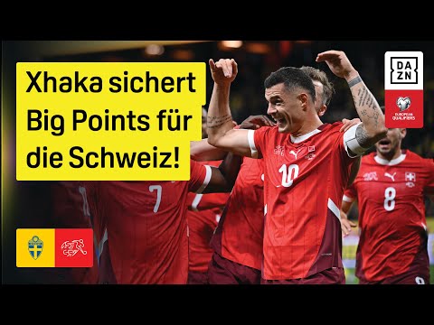 Schweden - Schweiz | European Qualifiers | DAZN Highlights