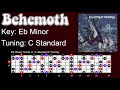 Electric Wizard Behemoth Guitar Jam Track in Eb Minor