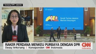 Raker Perdana Menkeu Purbaya dengan DPR