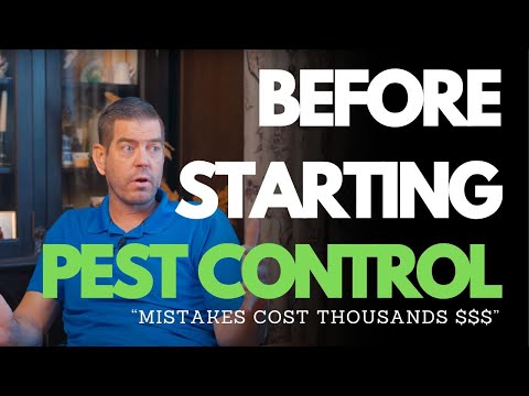 How To Start Your Own Pest Control Business | Do this Before You Get Started!
