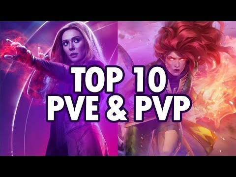 Top 10 F2P Characters (PVP & PVE) - MARVEL Future Fight