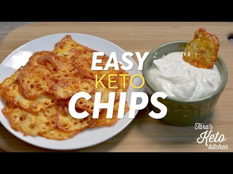 Keto Chips (Zero Carb) Easy. Delicious. Just One Ingredient | Tara's Keto Kitchen