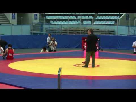 74kg Murtazaliev vs Gostiev in the semifinal Russia 2009