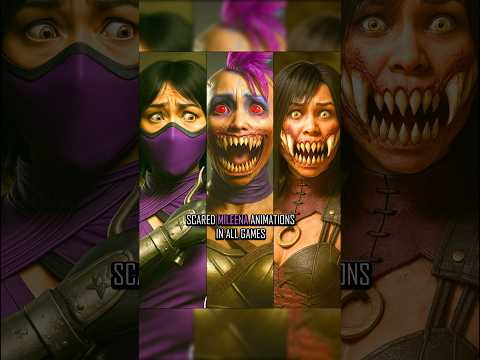 Mileena Being Scared in Mk11 , MkX and Mk1 Khaos Reigns #mortalkombat1havik