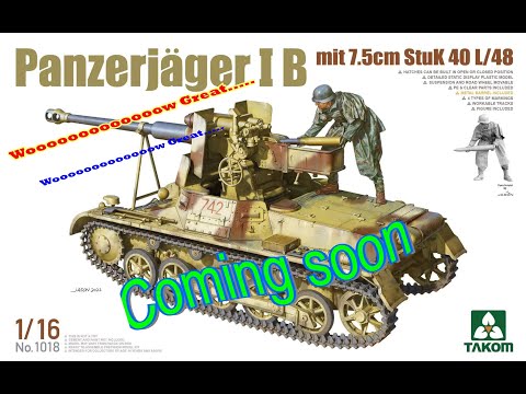 Panzerjaeger 1B 75mm StuK 40 Tank Destroyer - TAKOM 1:16