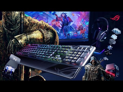 2021 Rog Claymore  II  keyboard + + Unboxing Video   Rog | e captain