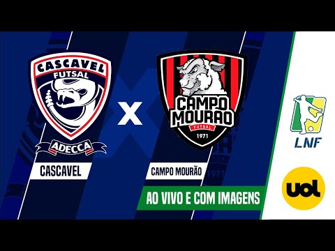 FUTSAL AO VIVO COM IMAGENS: SICREDI/PLUMA/MUFFATÃO/CASCAVEL X CAMPO MOURÃO | LIGA NACIONAL DE FUTSAL