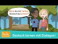 Deutsch lernen / Niveau A2, B1 / Futur / Akkusativ oder Dativ? / Position der Verben in Nebensätzen
