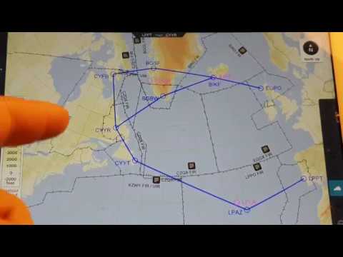 How to cross the  Atlantic ocean with a small airplane. 3 optional routes.
