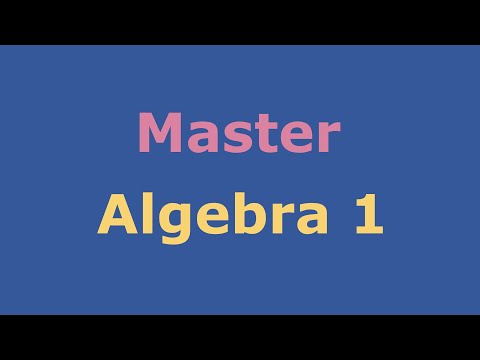 Algebra 1 Full Course