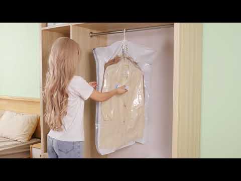 Compression Bags - Travel Accessories - 10 Pack Space Saver Bags - No Vacuum or Pump Needed