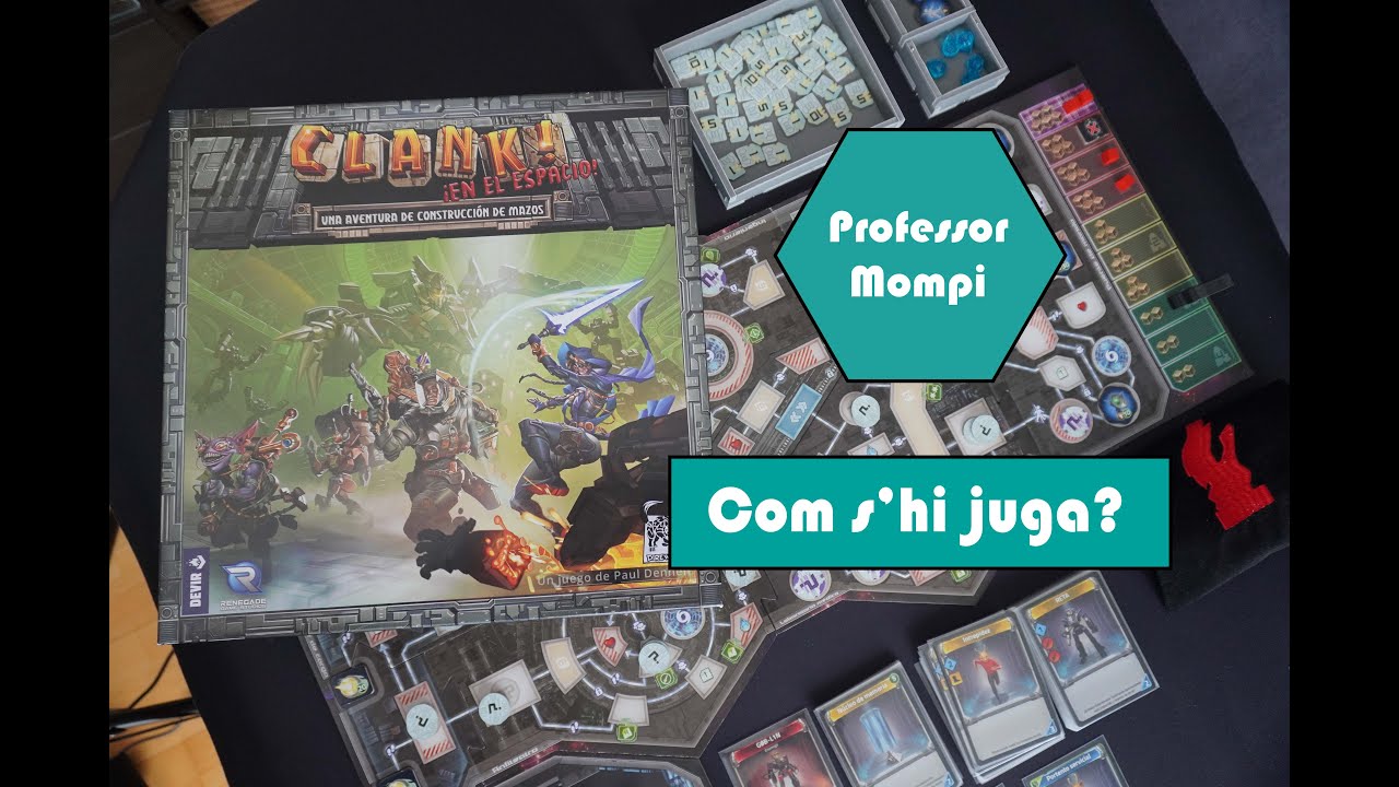 Clank! in space - Joc de taula - Tutorial