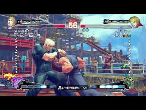 Ryokuson111(Cody) vs FredEx919(Ken) SSF4 AE Ranked Match Xbox Live