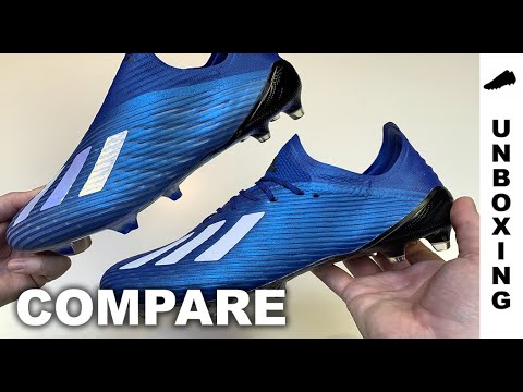 COMPARE : adidas X 19+ vs adidas X 19.1 ( MUTATOR PACK )
