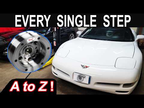 How to Replace a C5 Corvette Harmonic Balancer! (Every Single Step A-Z)