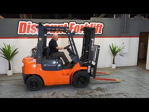 TOYOTA 7-Series 7FGU25 5,000lb LP (Propane) #6493 - Forklift for Sale