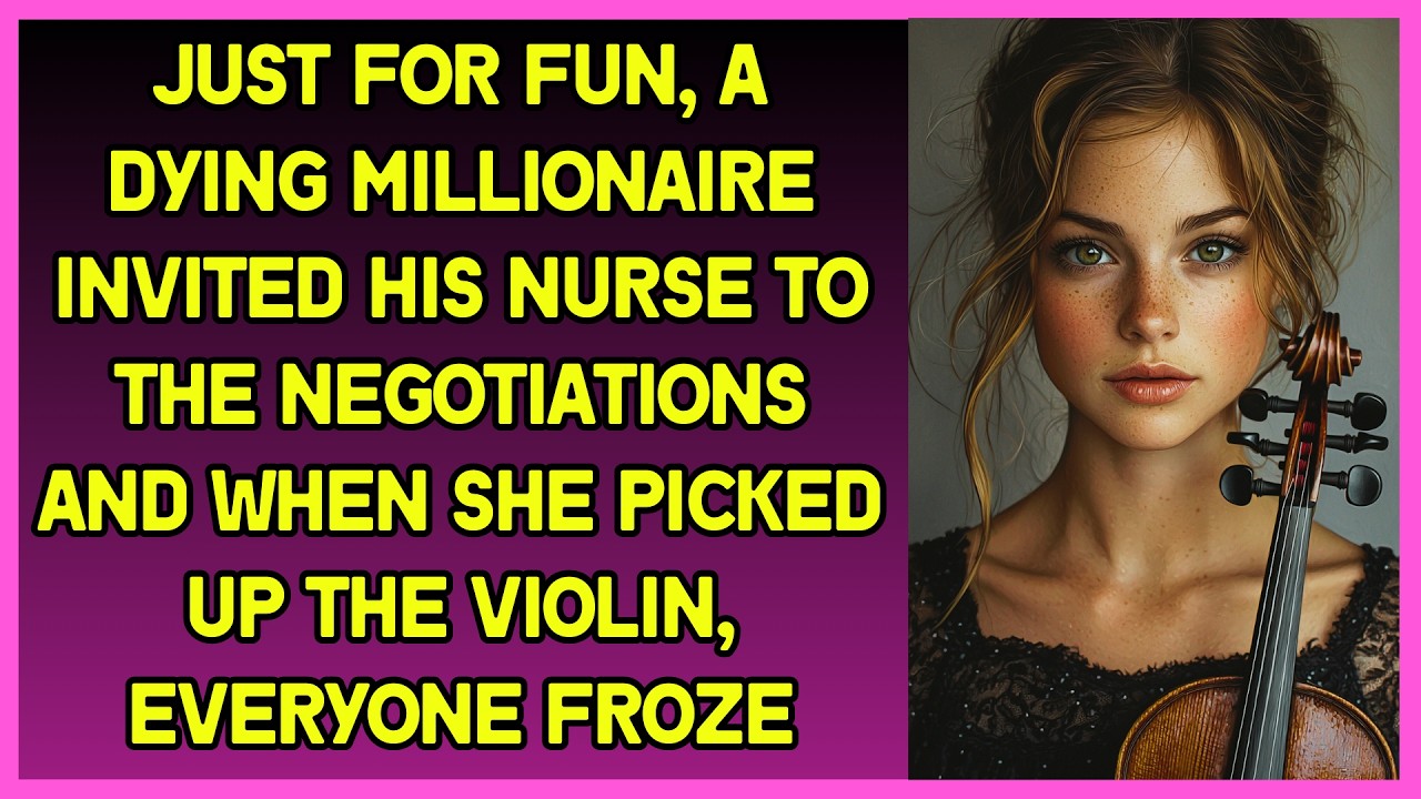Dying millionaire invited his nurse to the negotiations. And when she picked up the violin, he froze