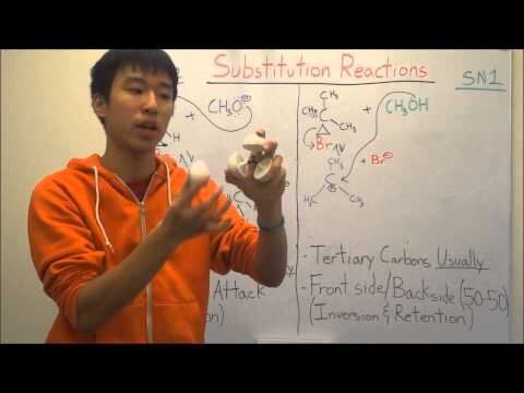 SN2 and SN1 Reactions Made Easy! Part 4 - SN1 Mechanism Walkthrough - Organic Chemistry