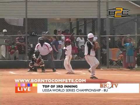 B2C  Angels GA vs Stingers TX   USSSA Championship   8U