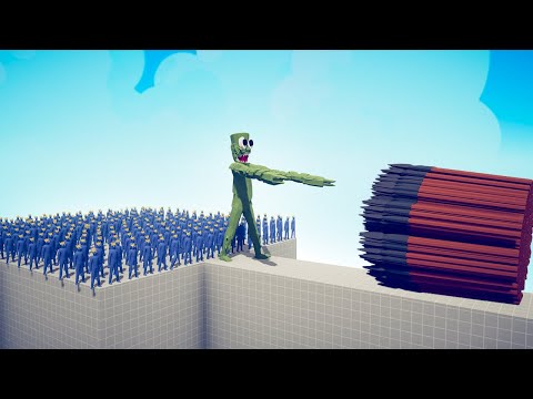 100x RAINBOW FRIENDS + GIANT vs EVERY GOD - TABS | Totally Accurate Battle Simulator 2022