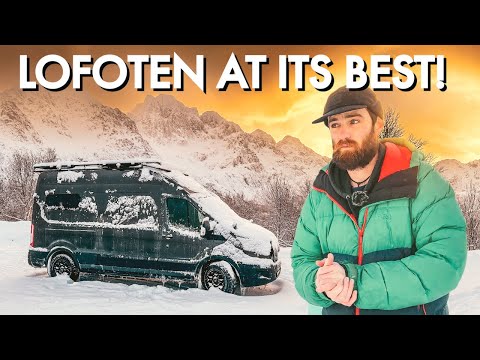 Lofoten the ULTIMATE Winter VANLIFE Destination?