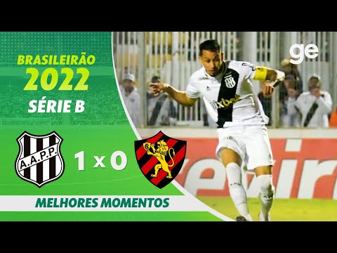 Gols e lances de Ponte Preta x Sport